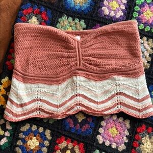 American Eagle crotchet tube top